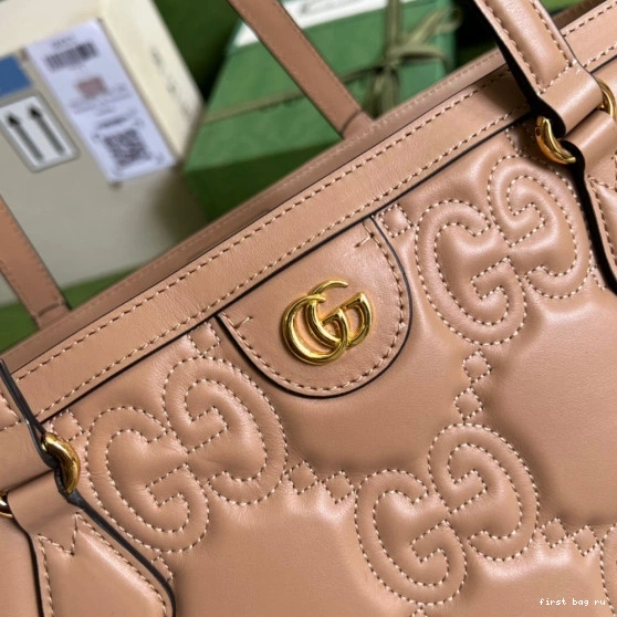 Firstbag ru tote matelassé GUCCI medium leather GG 0726